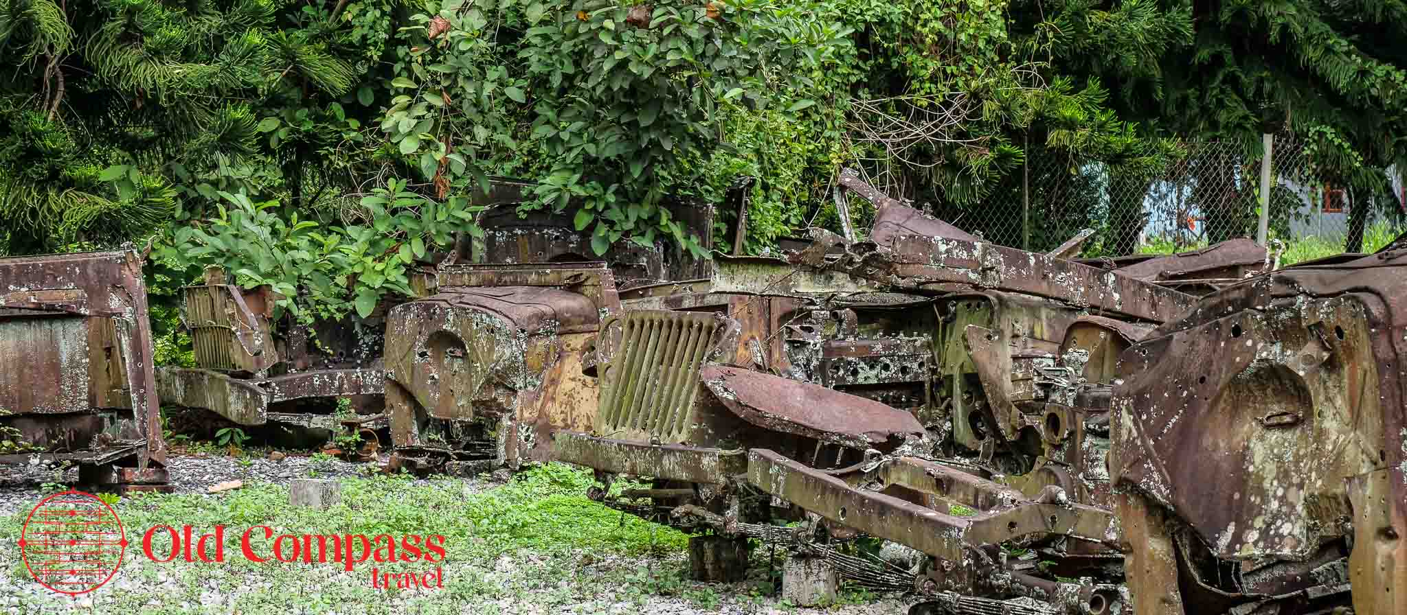 The junk of the Battle of Dien Bien Phu © Mark Bowyer